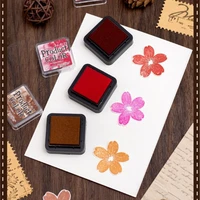 6 Pcs Multicolor Ink Pad Set Water Based for Stamping Student Planner Handmade Craft Journaling Scrapbooking Stationery Supplies 4