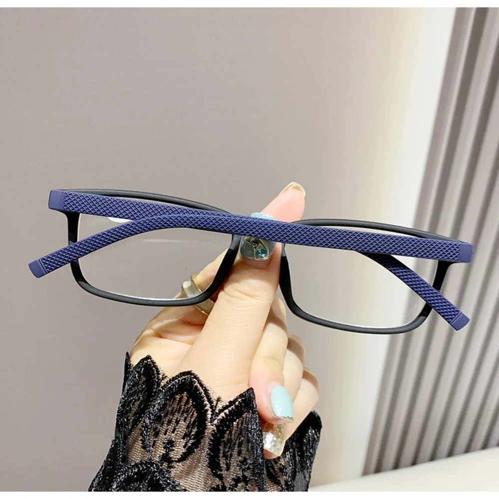2025 Anti-Blaulicht-bunte Presbyopie-Brille, trendige Damen-Presbyopie-Brille für ältere Menschen, Persönlichkeit, Frühlingsbeinrahmen, Brille – Detail 11