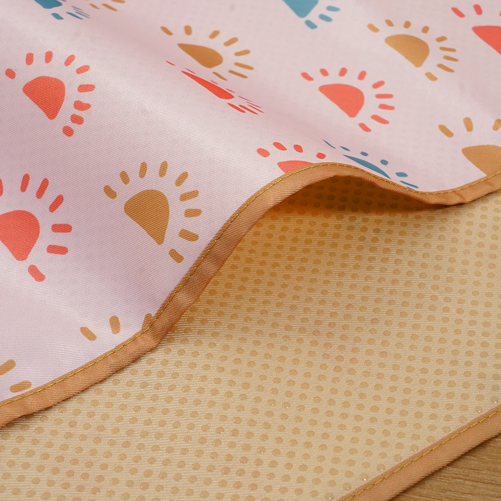 HappyFlute 110*110cm Infant Anti-slip Mat Multifunctional Foldable Waterproof Splat Floor Mats For Kids Climbing Gaming Playing play mat,game mat