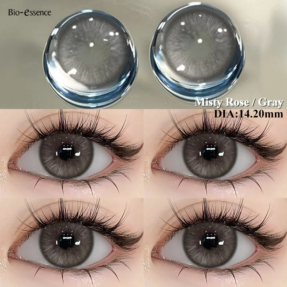 Bio-Essence Yearly Natural Green Colored Contact Lenses