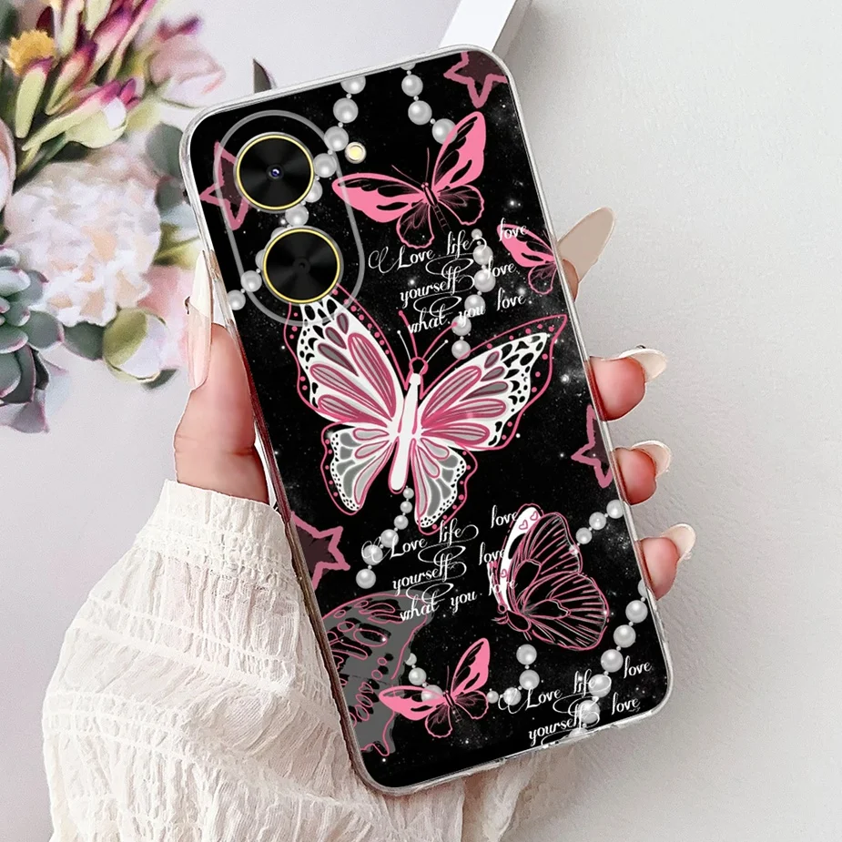Luxury Painted Soft Silicone Phone Case - Artistic Design Cover