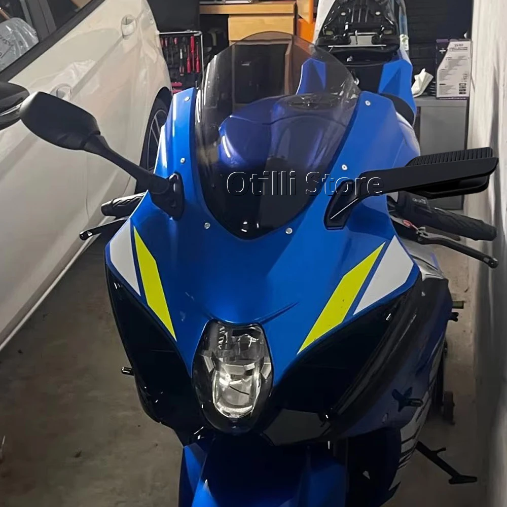 새로운 눈부심 방지 백미러 360 ° 스즈키 GSX-R 1000 GSX-R1000 R GSXR 1000 2019-2025용 조절식 백미러