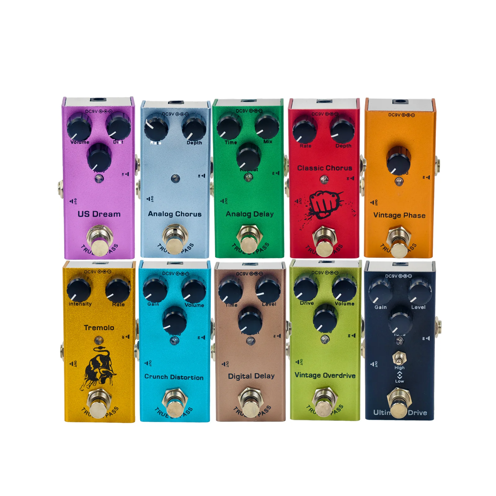 Mini Electric Guitar Effect Pedal Image 2