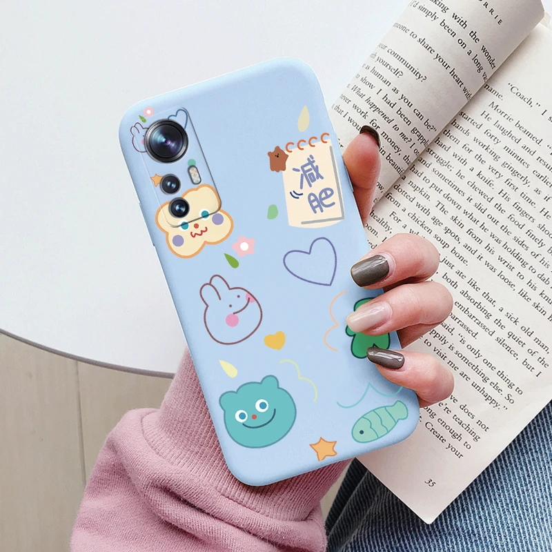 Charming Floral Owl Heart Matte TPU Soft Phone Case