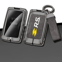 Zinc Alloy Car Key Case Cover Shell for Renault Captur Megane Talisman Espace Clio Zoe Koleos Scenic 4 Arkana Dacia Sandero Card