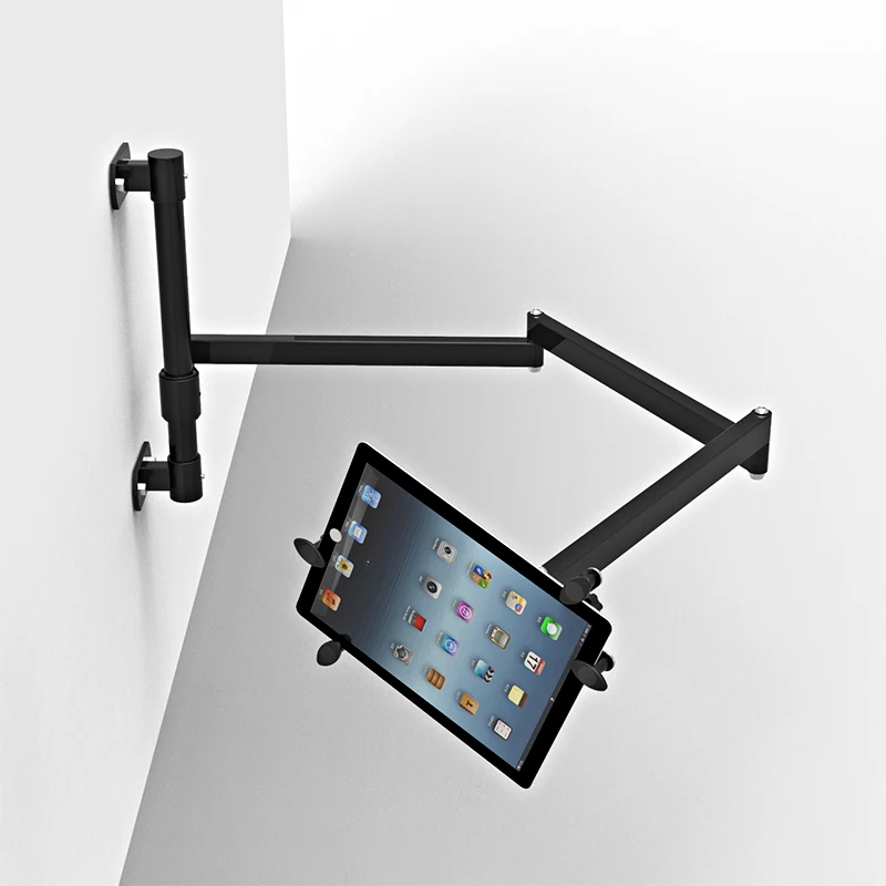 

DVHZ tablet iPad computer bracket wall hanging bedside lazy bracket lifting rotating folding bracket extended arm body