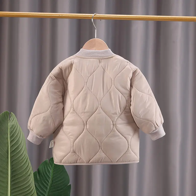 NEW Children's Parkas Winter Jacket For Girl Boys Winter Top Coat Kids Warm Thick Velvet Hooded Kids Coats Causal Outerwear