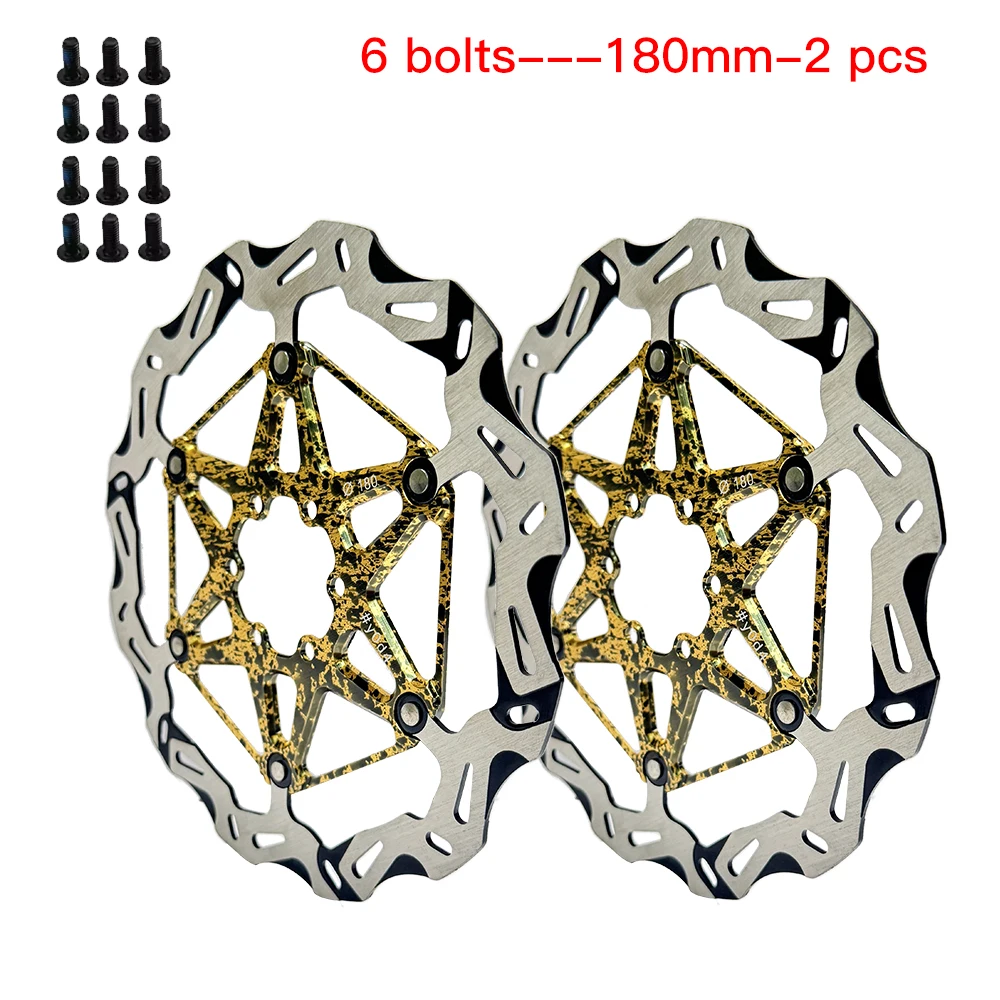 【未使用に近い】BCA #y0d4 180mm DISC BRAKE BCA Brake Disc YOD4 6-hole | 160mm 180mm / 1.95 mm Bicycle