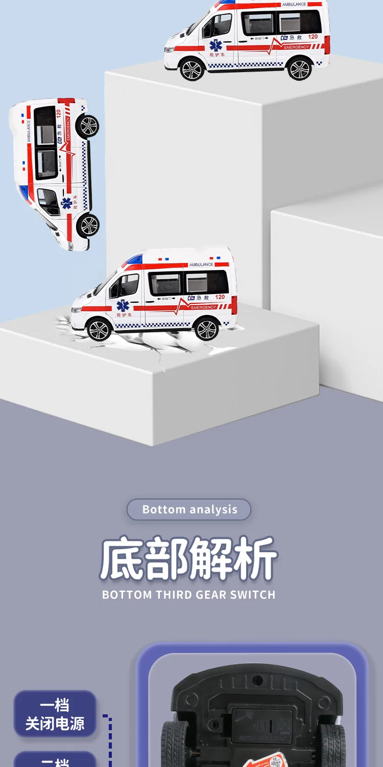 remote control car price Nicce 1:24 Benz Hospital Rescue Ambulance Metal Car Model Pull Back Sound and Light Alloy Car Toys for Children Boys Gifts A408 remote control cars for adults
