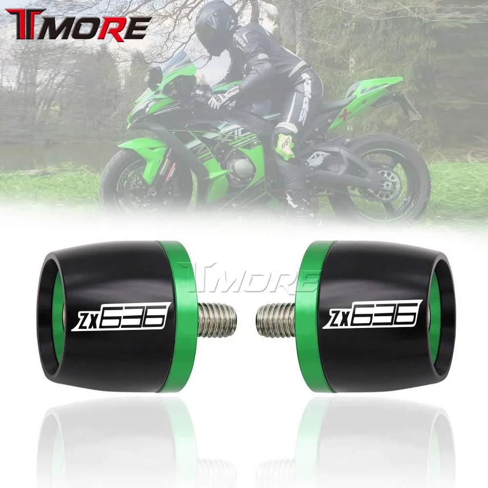 

Для KAWASAKL ZX636 ZX 636 аксессуары для мотоциклов CNC ручки концы руля