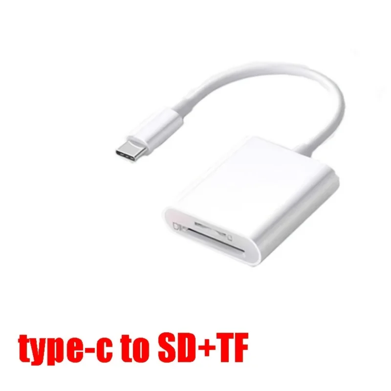 아이폰 안드로이드용 USB C SD 카드 리더, 아이폰 디지털 카메라 어댑터, 다양한 타입 C/USB-C 기기용 SD 카드 어댑터