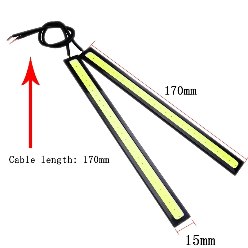 Luci di marcia diurna LED Auto 12V impermeabile - immagine 6