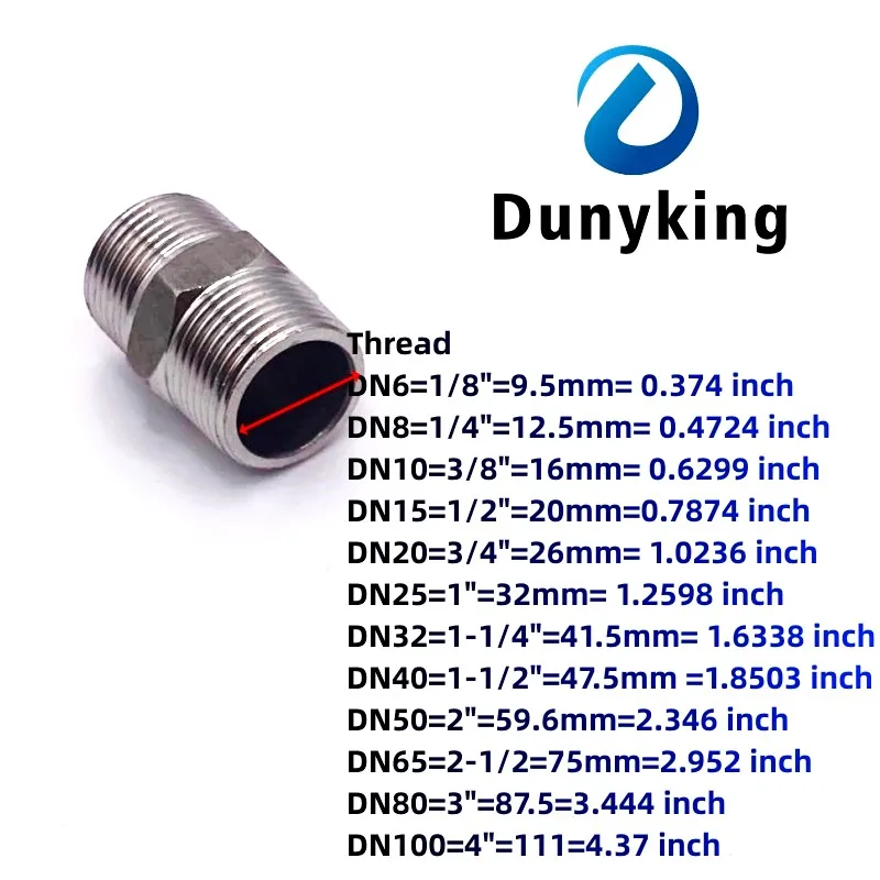 304 ステンレススチール 高圧鍛造パイプ継手コネクタ - 3/8インチ NPT エルボ オス-メス 304 1個 304ステンレススチールパイプ 1/4 3/8インチ 1/2インチ 3/4インチ 1 2インチ BSPT オス x オス 延長