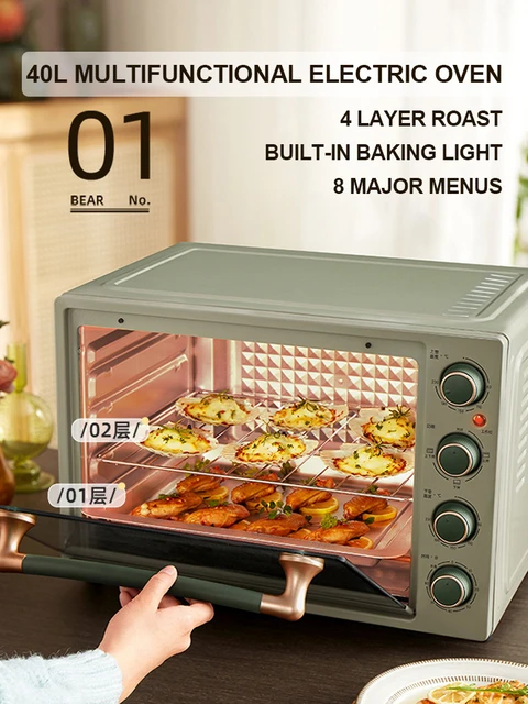 220V12Lirus electric oven household small mini retro vertical small oven  multifunctional baking oven pizza oven - AliExpress