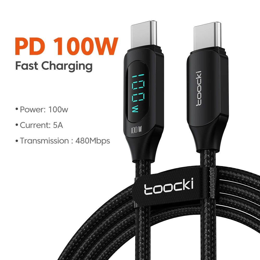 100W C-C Black