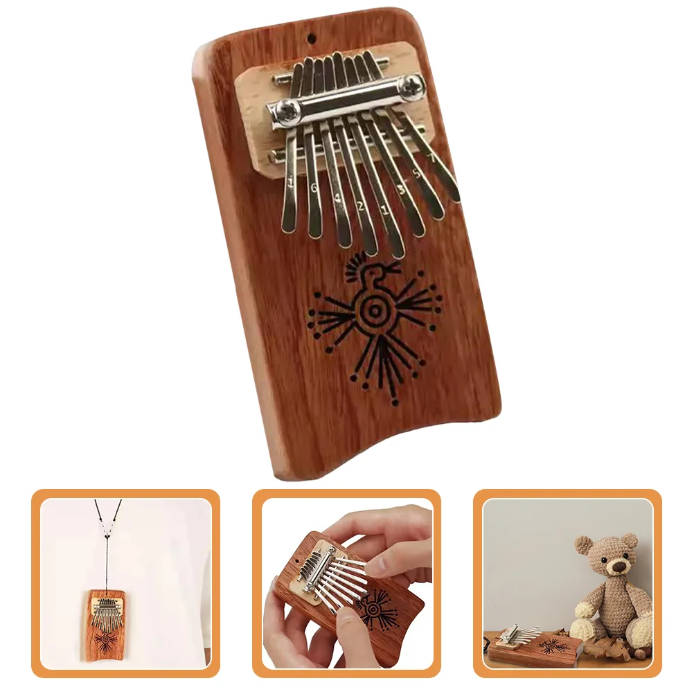 

Wooden Mini Kalimba Professional 8-Note Thumb Piano Portable Thumb Piano