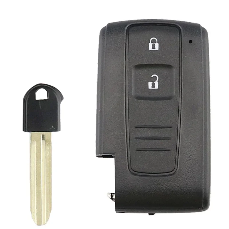 dahai Fits Toyota Prius 2004-2009 Key Fob Cover Case Shell Keyless Entry Remote Replacement With Blank Key replacement shell