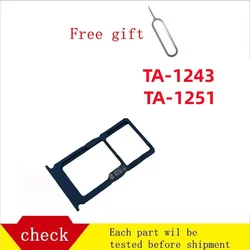 Premium SIM and MicroSD Card Tray Holder - Precision Fit Replacement (Black)