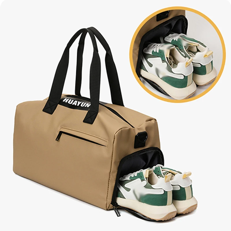 Fitness Bag Sports Training Bag Large Capacity Travel Bag Female Boarding Luggage Bag Swimming Exercise Fitness Bag