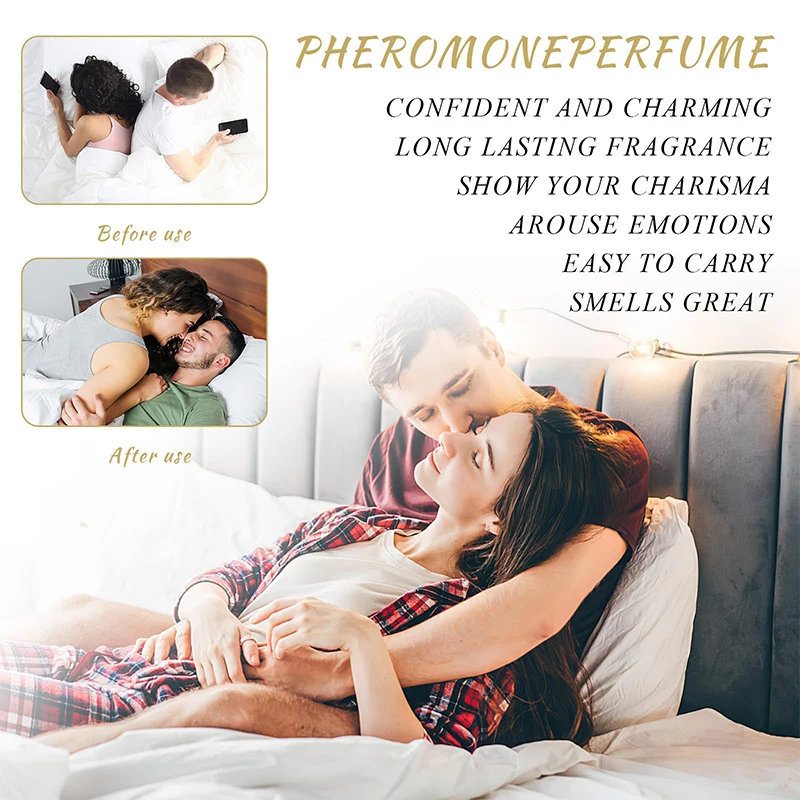 90ML Pheromone Seductive Perfume Of Man To Attract Woman Charming Fragrance Women Flirting Dating Scent Long Lasting Body Spray 6