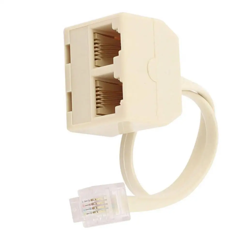 

SOCKET RJ-45 Splitter Adatper Connector Ethernet Network Adapter RJ45 Splitter Cable CAT5 CAT6 LAN 8P8C Modular Plug For Laptop