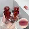Velvet Matte Lipstick Moisturizing Waterproof Lasting Nude Apricot Lip Tint Non-stick Cup Lip Gloss Lipstick Cosmetics Make Up 1