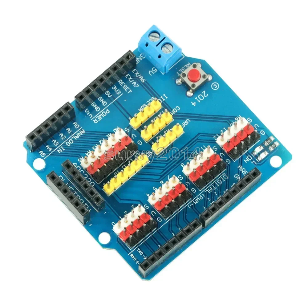 Development Board Sensor Shield Expansion Board For Arduino UNO R3 V5.0