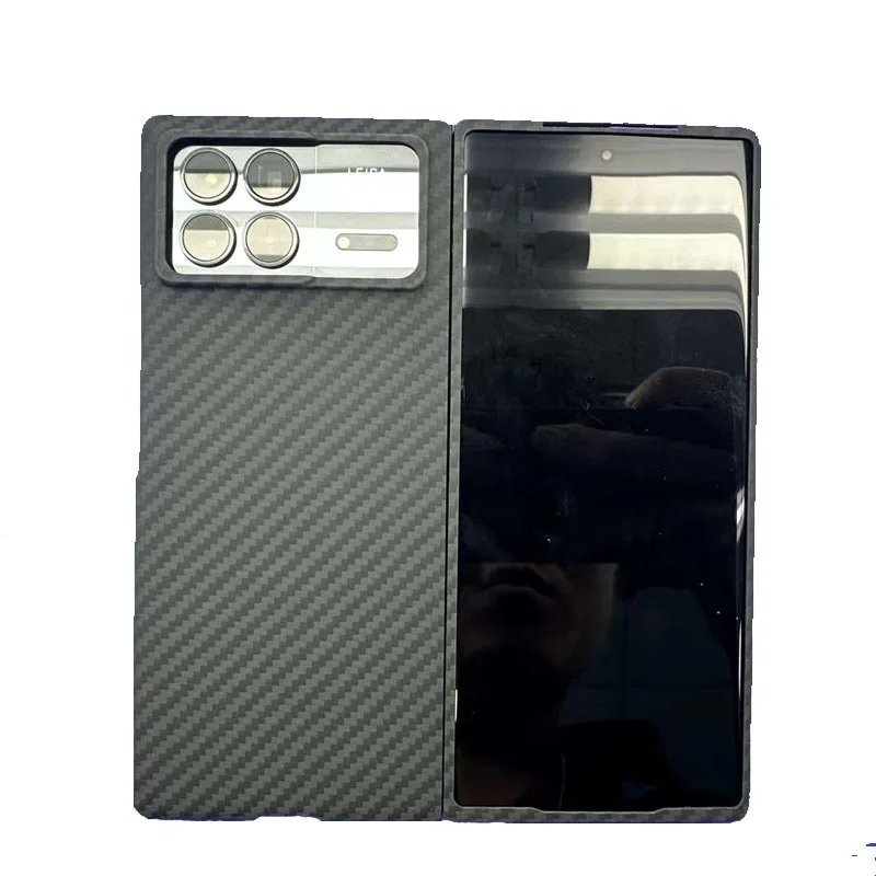 

Чехол для Xiaomi MIX Fold 3 и Fold3 из настоящего углеродного волокна, Арамид, противовзрывные элементы, защитный чехол, защитная оболочка