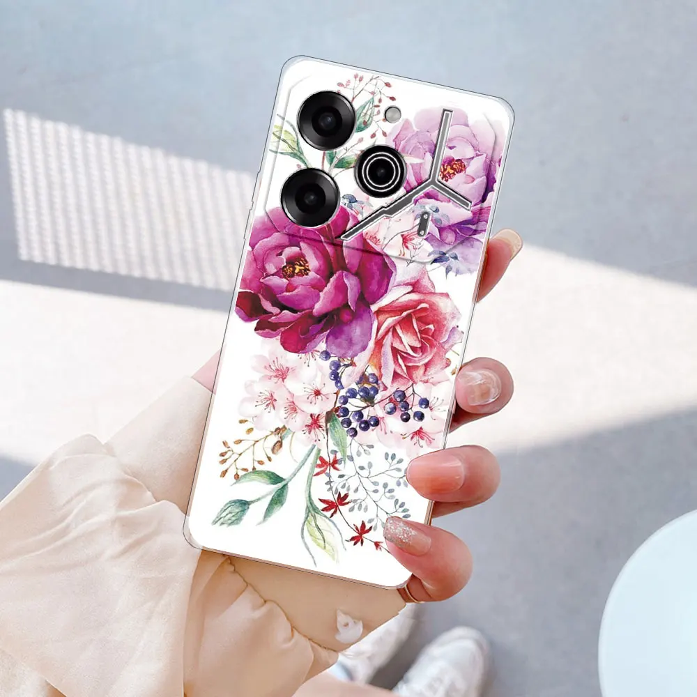 Clear Soft Silicone Phone Case - Transparent Protective Cover