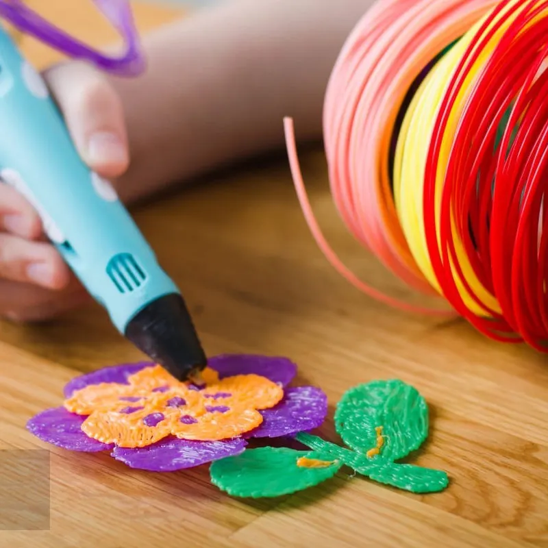 خيوط قلم ثلاثية الأبعاد 150 متر 30 لون PCL/PLA/ABS...