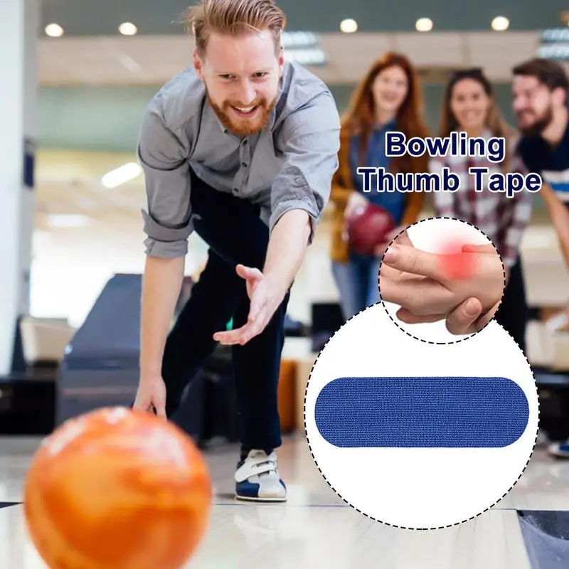 Bowling Accessories 20pcs Bowling Thumb Tape Bowling Finger Tape Protective Performance erformance Elastic for Accessories