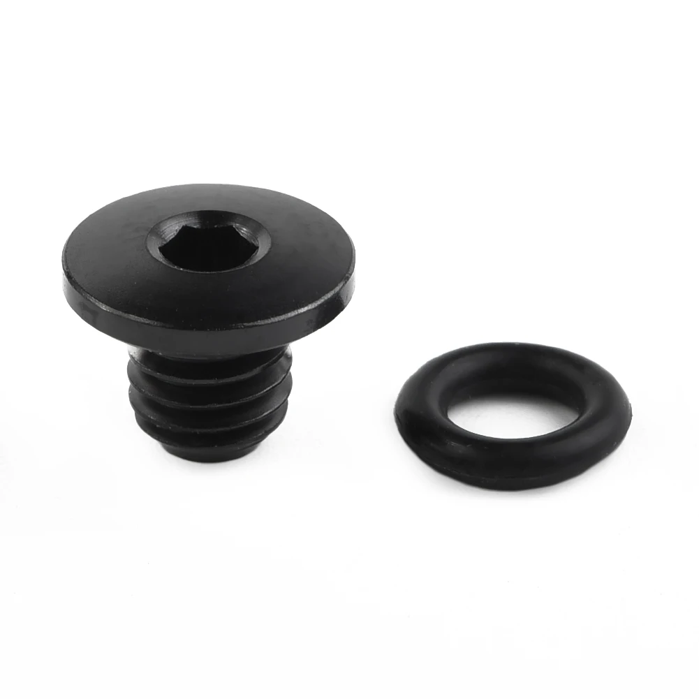 

Bike Bicycle Bleed Screw & O-Ring M5 Outer Diameter 8.85mm/10mm Steel For-Shimano XT, SLX, Zee, Deore & LX