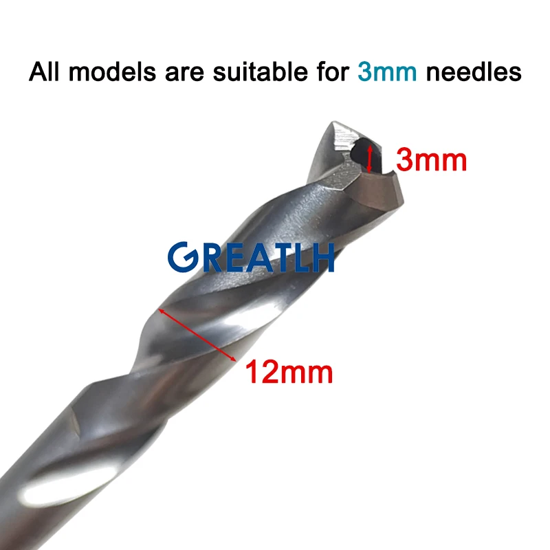 GREATLH Tibia Cannulated Drill Bits Tibia Intramedullary Nail Cannulated Drill Bit Medullary Cavity Expander Orthopedic Tool