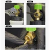 0.9mm-1.4mm Copper Core Snow Foam Cannon Orifice Nozzle Tips Thread High Pressure Foam Spray Gun Brass Replacement Nozzle Head 5