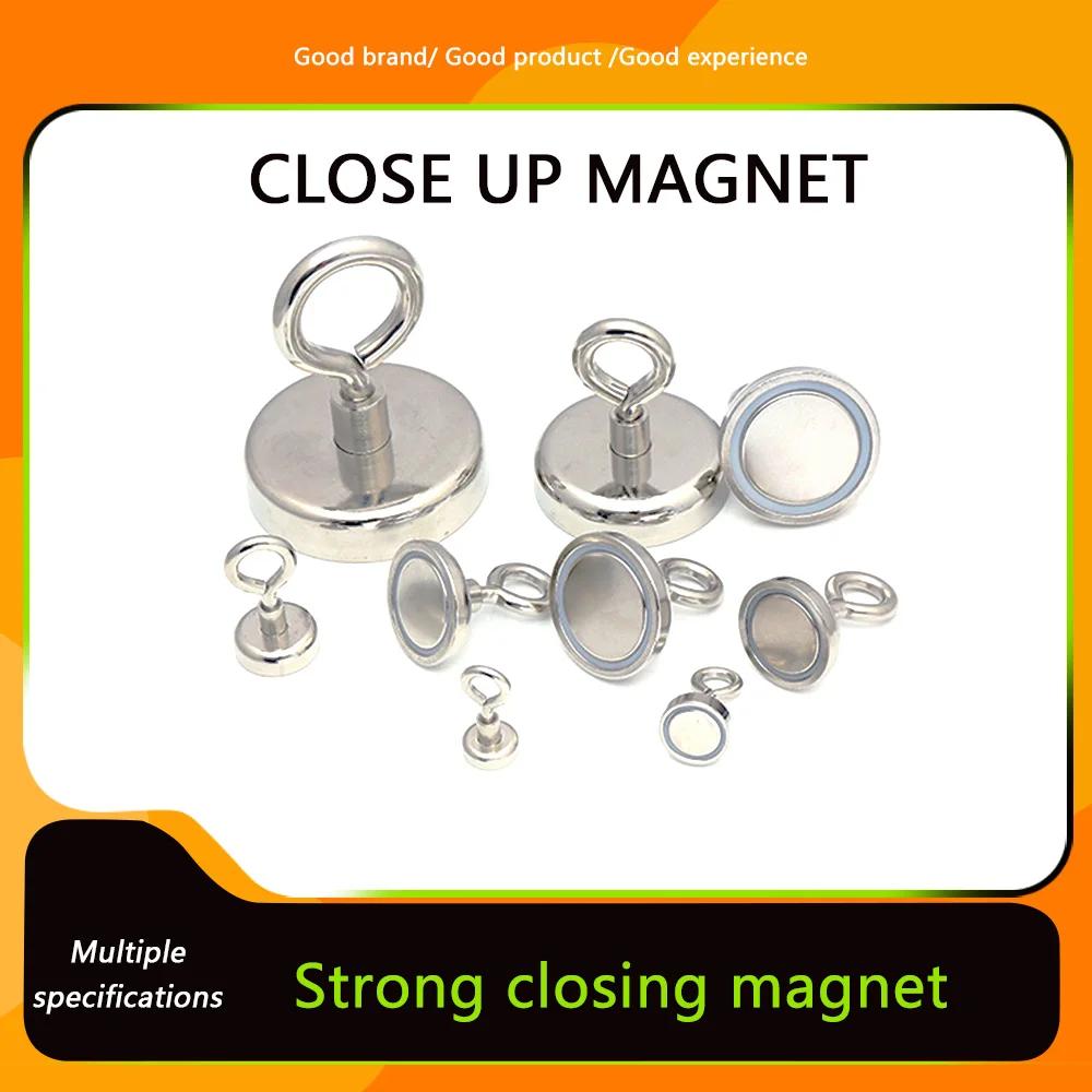 D20 D25 D32 Magnete Al Neodimio Super Forte Magnete Di Salvataggio Per La Pesca Magnete Al Neodimio Rotondo Forte Gancio Magnetico Sucker Magnet Searc