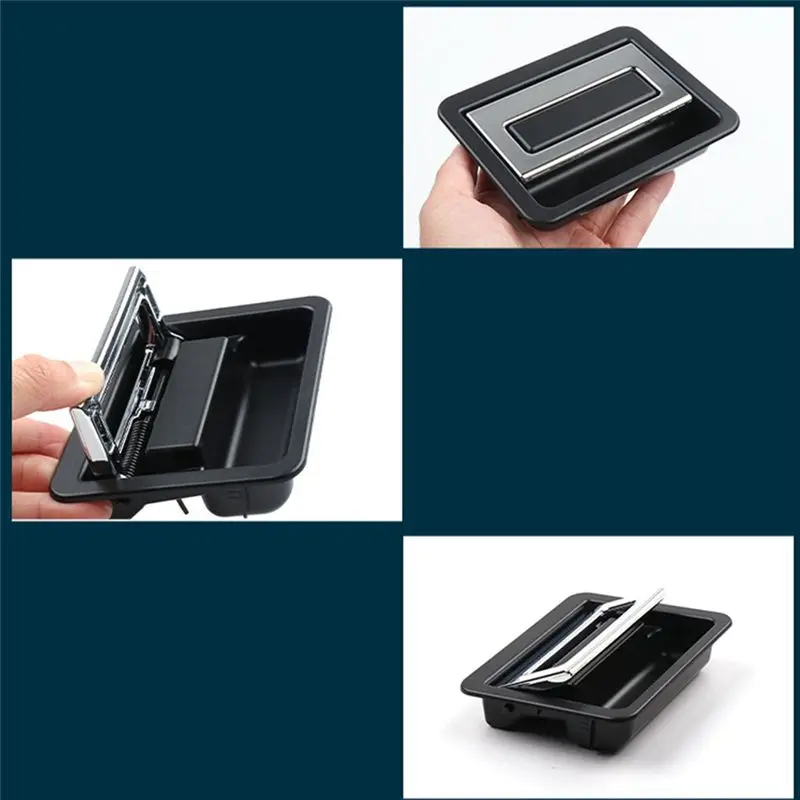 WO-Car 인테리어 스페어 타이어 커버 핸들 트렁크 카펫 핸들 (렉서스 NX 2014-2021 RX 2016-2020 트렁크 플로어 핸들 자동차 액세서리)