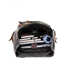 New Wax Canvas Bag with Genuine Leather Travel Outdoor Backpack Horseskin Men's Bag 4