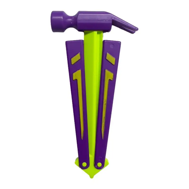 

3D Printed Radish Hammer Cartoon Fidget Finger Exercise Cognitive Toys Funny Stress Relief Toys Gift for Children Adults