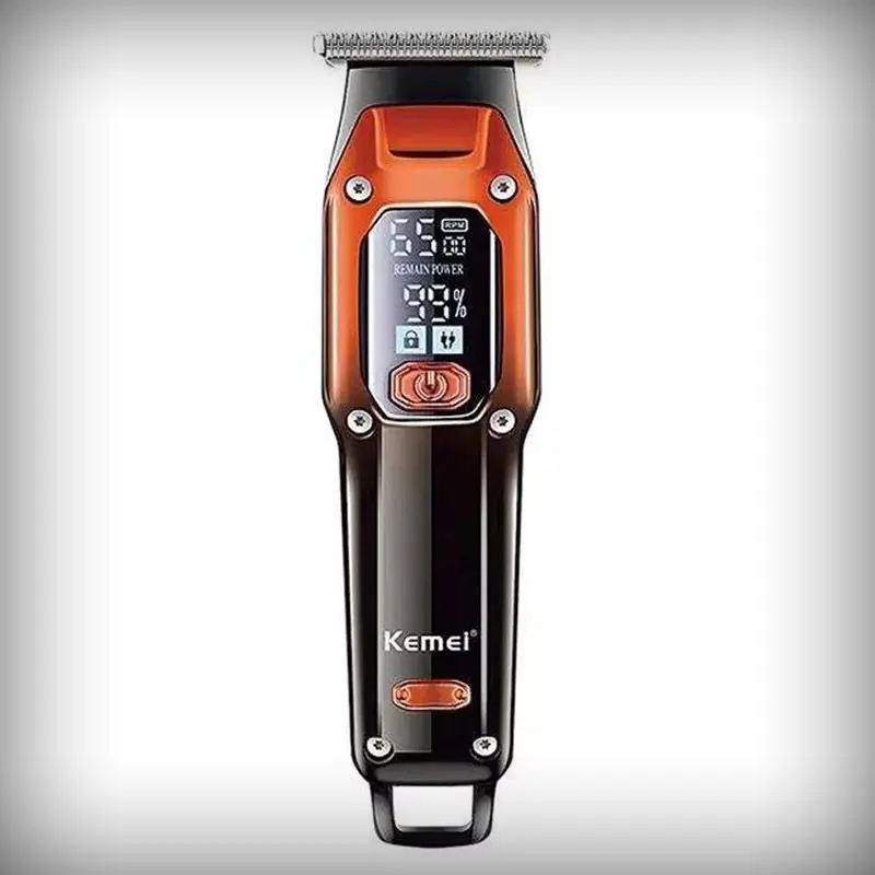 Hair Trimmer Kemei Barber Professional Electric Beard Hair Clipper Rechargeable Lithium Haircut Machine For Men hair clipper hair trimmer