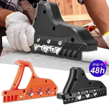 Taglierina rapida per cartongesso, piano manuale per cartongesso in legno, bordo per cartongesso, smusso per bordi, lavorazione del legno, smussatura, pialla a mano, 45 °