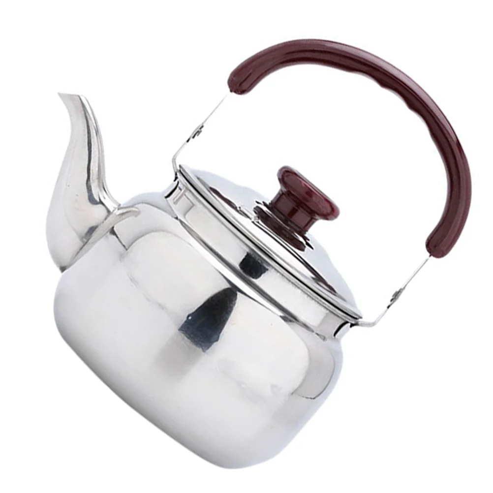

Whistling Tea Kettle Stainless Steel Water Boiler Stovetop Teapot Ergonomic Handle