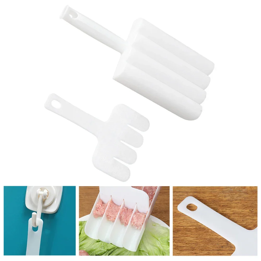 Dur-able Kitchen Meatball Maker Set Balls Mold Convenient Kitchen Accessories Tool Light Meatball Maker Plastic Spoon Tools