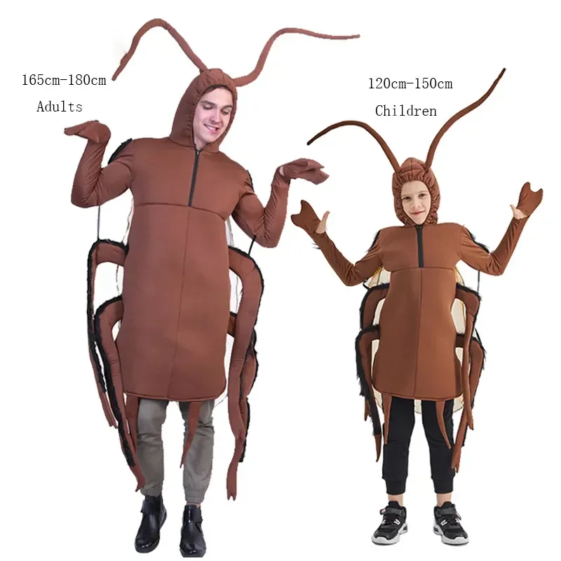 Halloween Party Props Cosplay Costume Cockroach Clothing Halloween Costume Unisex Party Props One Piece Clothing