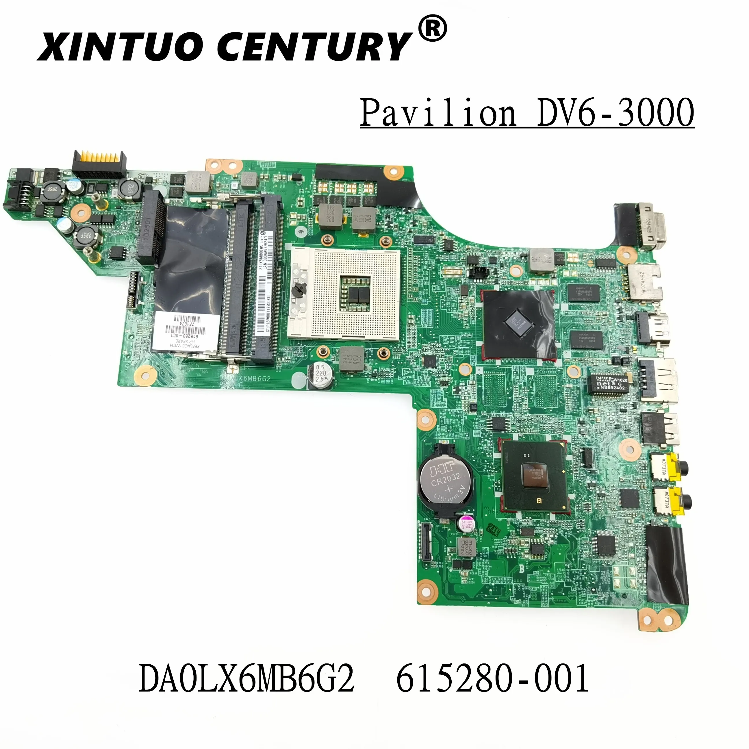

Оригинальная материнская плата 630280-001 для ноутбука HP DV6 DV6-3000 HM55, материнская плата DA0LX6MB6G2 DA0LX6MB6, полностью протестирована