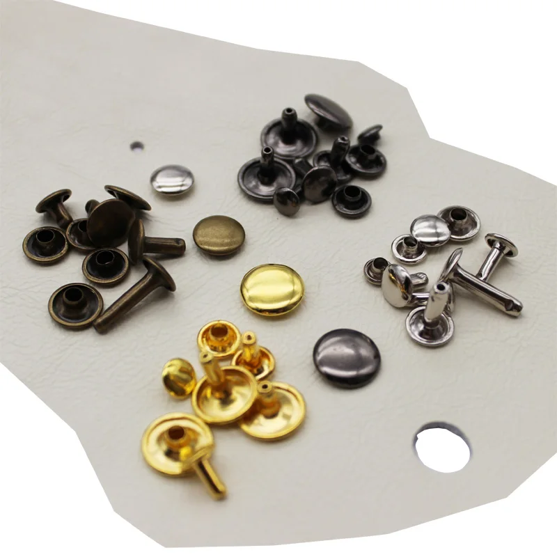 

Leather Rivet Press 4 Colors Brass Black Silvery Golden 6mm 7mm 8mm 9mm 10mm 12mm