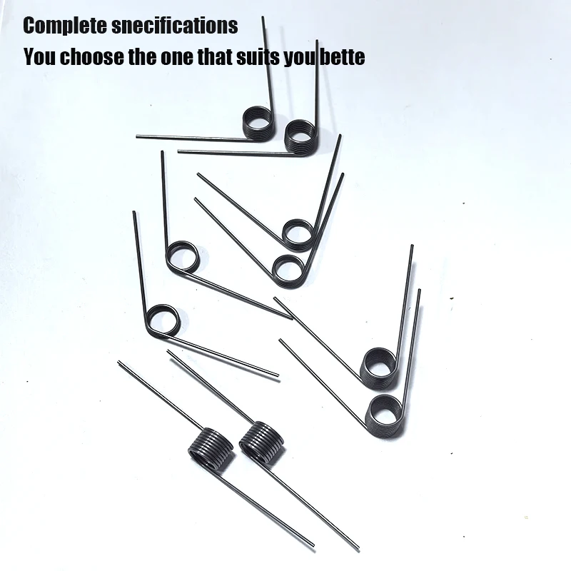 V-förmige Federn mit Torsionsfedern, Miniatur-Torsionsfedern, Rückholfedern, Drahtdurchmesser 1,4 mm, 60 ° /90 ° /120 ° /180 ° – Detail 2