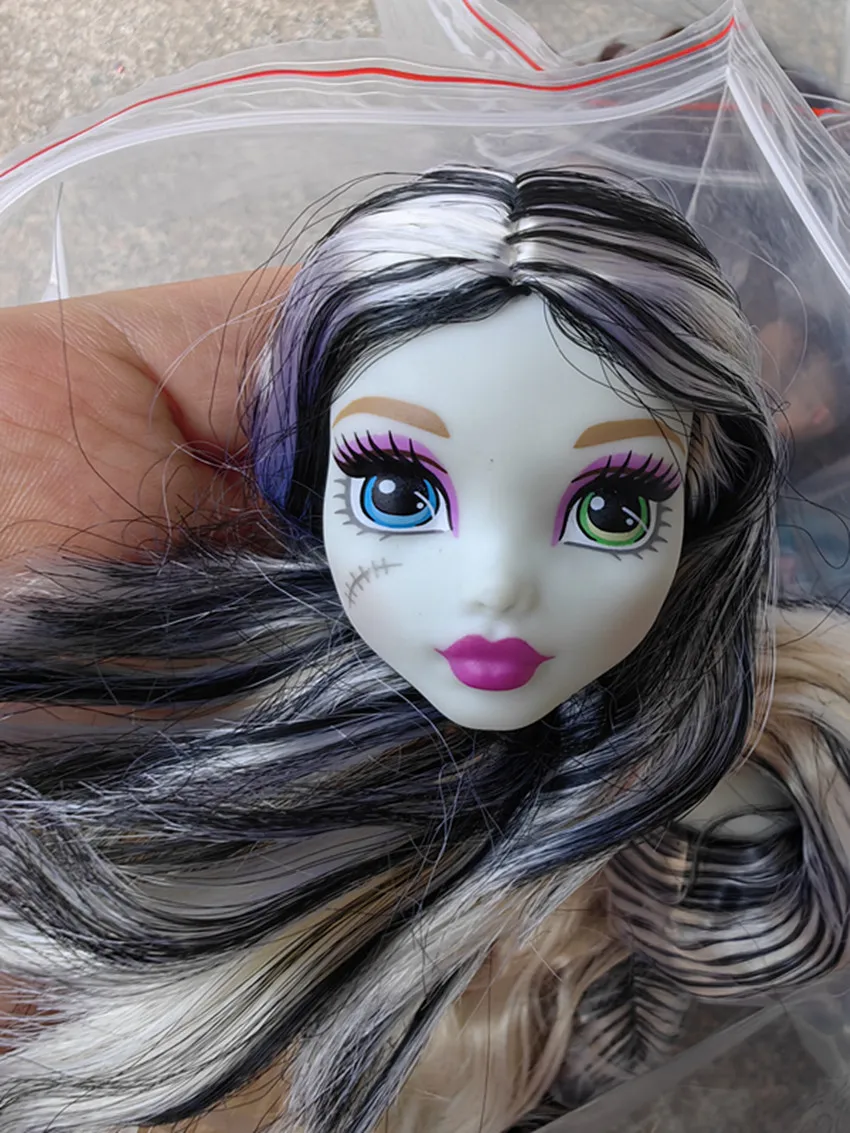 Rare Collection Monsters Doll Head Good Makeup Doll Head Girl