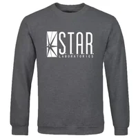 spring autumn man Sweatshirt top Star s.t.a.r.Labs Printed Fashion clothing For Men solid color casual Pullover Sportswear