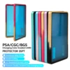 Gradient Color Metal Graded Cards Protector Case for PSA/BGS Slab, UV & Scratch Resistant Trading Card Magnetic Display Holder 1