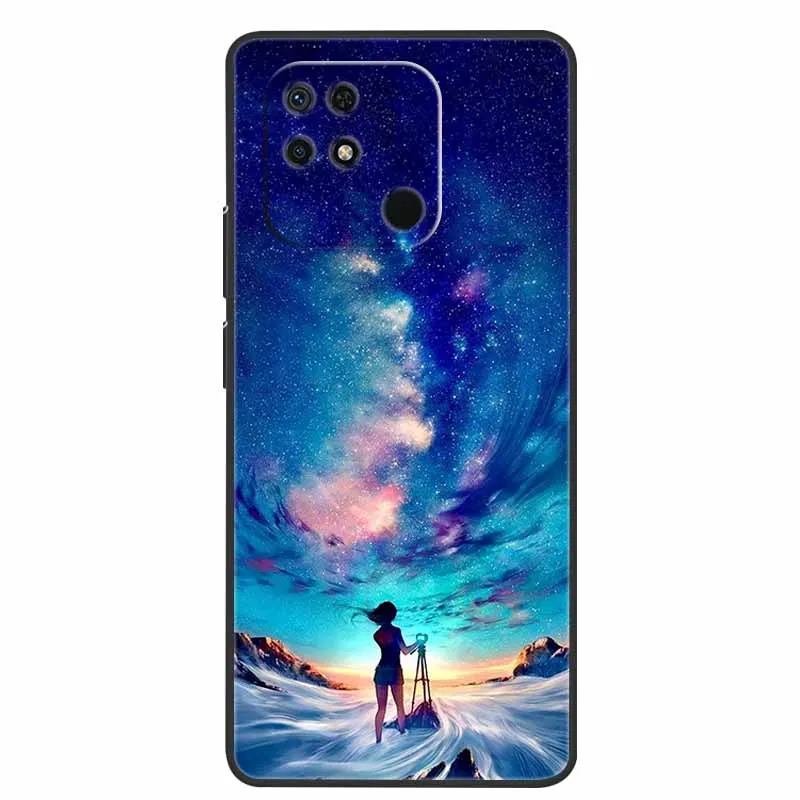 Wolf and Lion Design Soft Silicon Phone Case - Cute Cartoon Back Cover